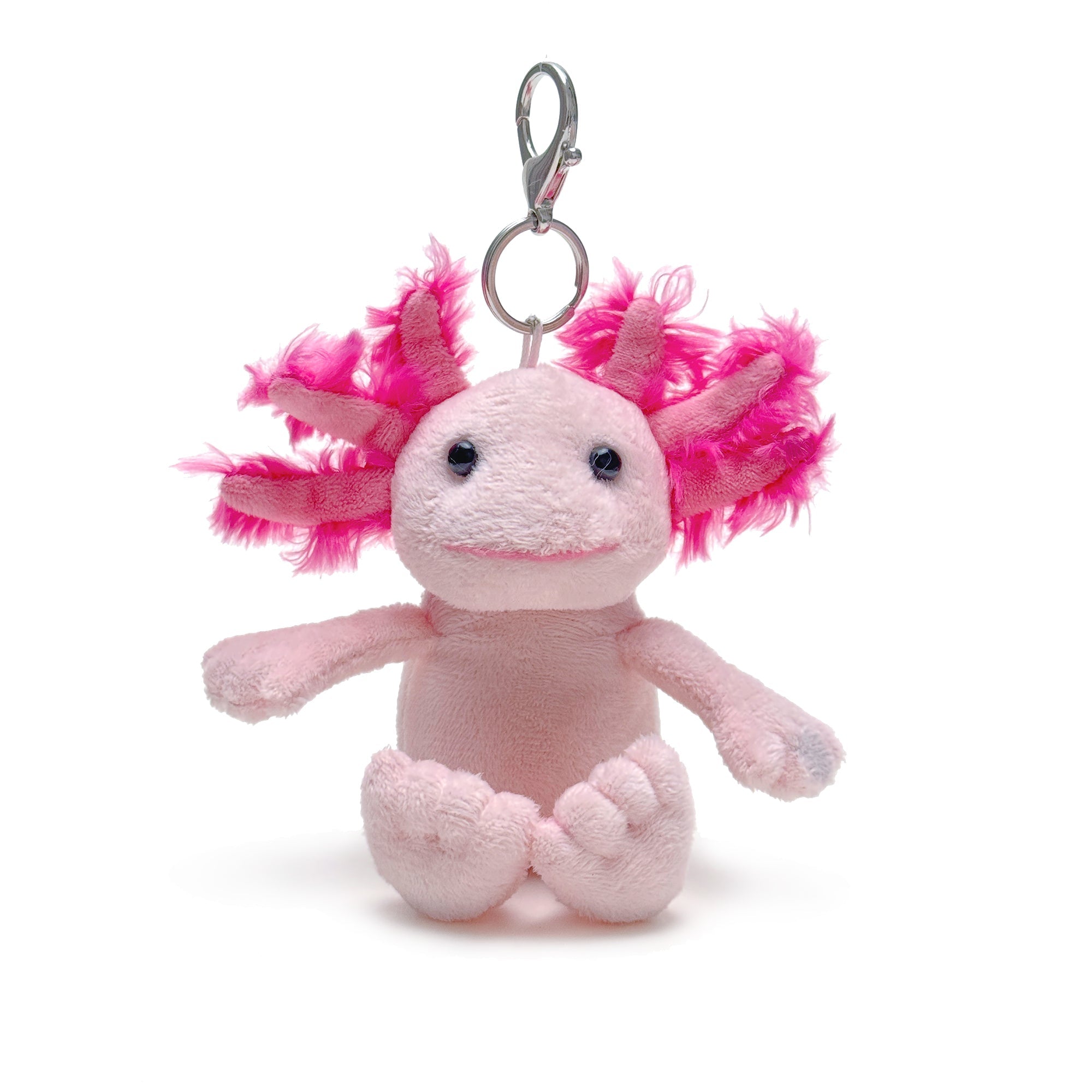 Magnetic Axolotl Pair - Coral & Aqua 4''