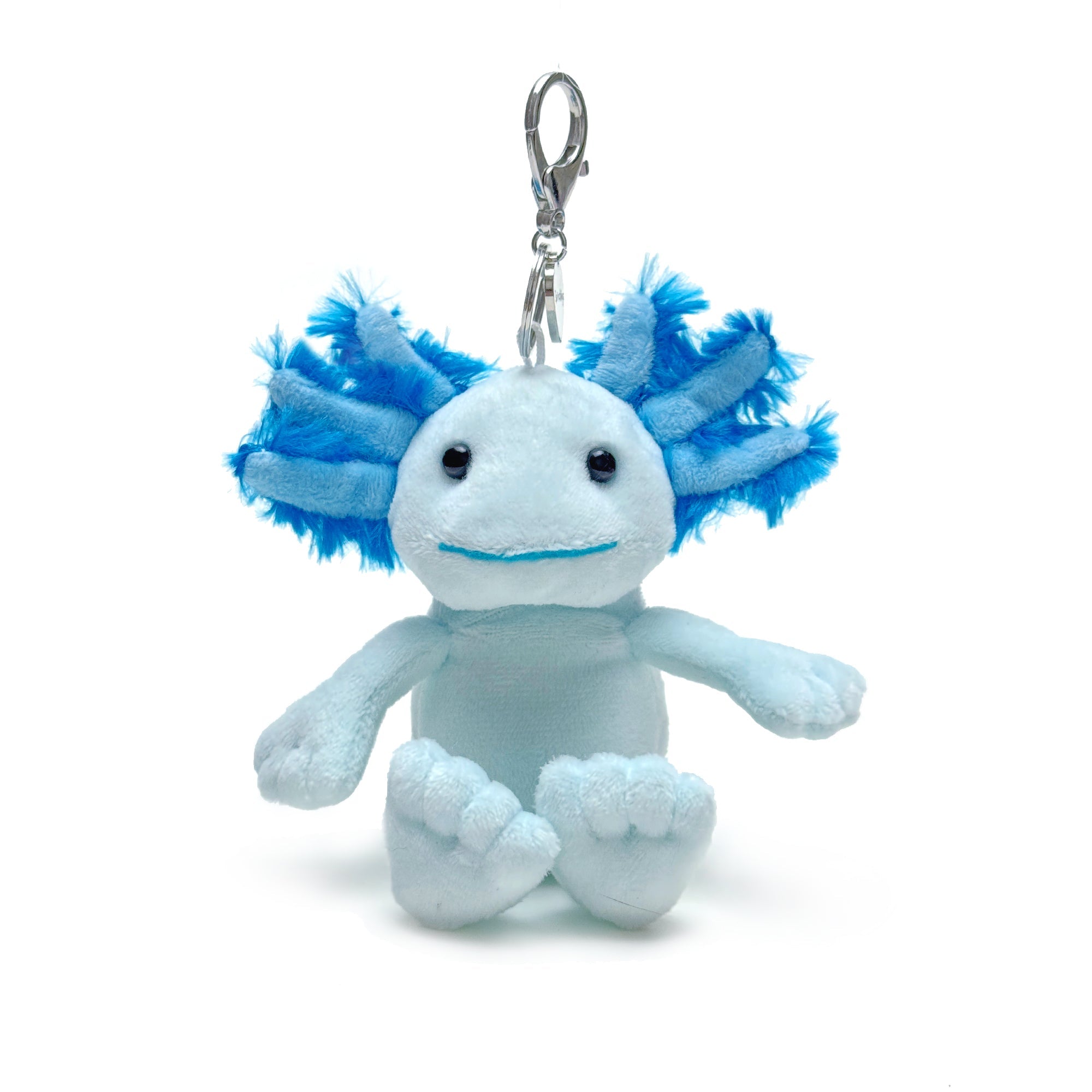 Magnetic Axolotl Pair - Coral & Aqua 4''