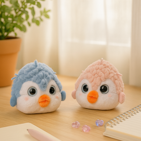 Magnetic Pufferfish Pair - Spike & Poppy 4''