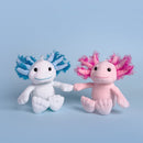 Magnetic Axolotl Pair - Coral & Aqua 4''-2