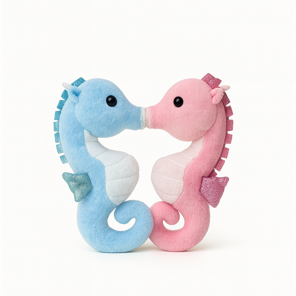 Magnetic Seahorse Pair - Finn & Pearl 4''