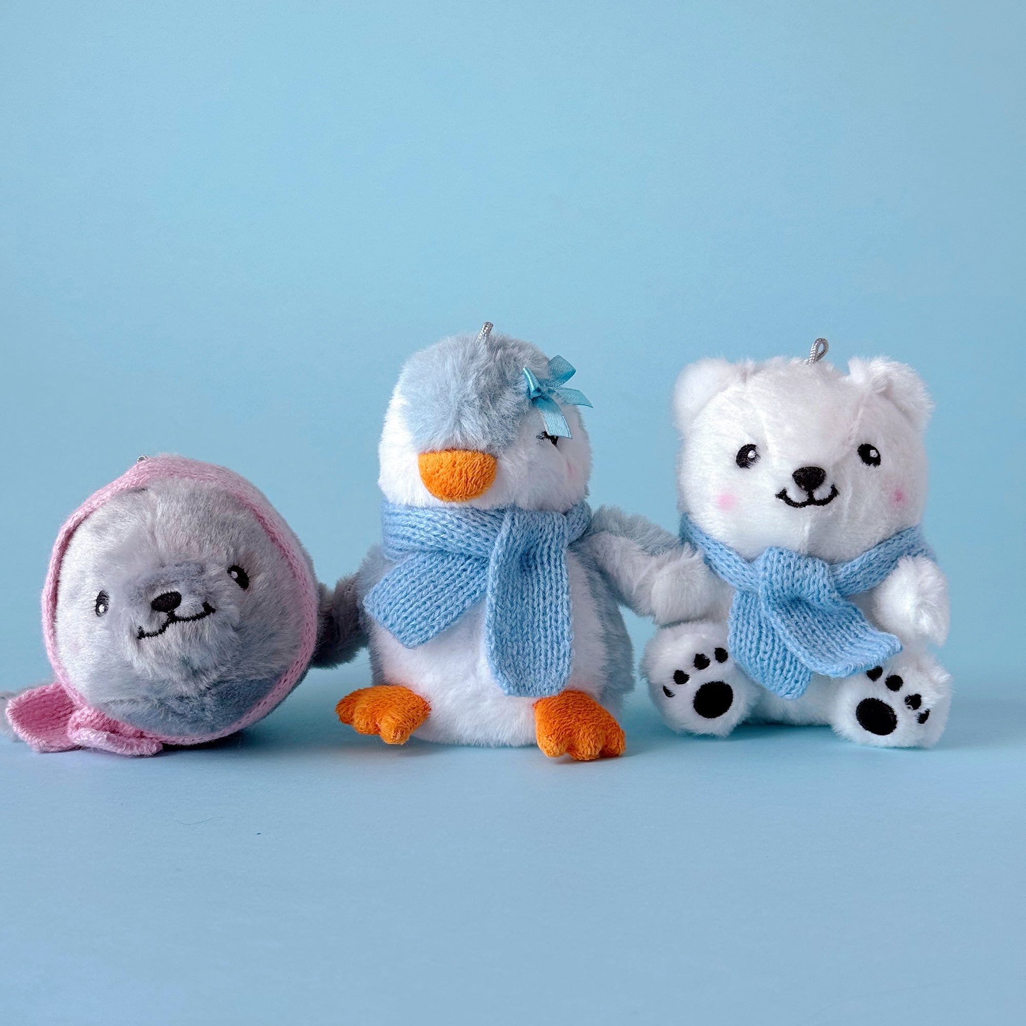 Magnetic Arctic Trio Keychain Set 5''