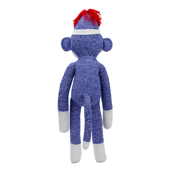 Sock Monkey 20" Blue