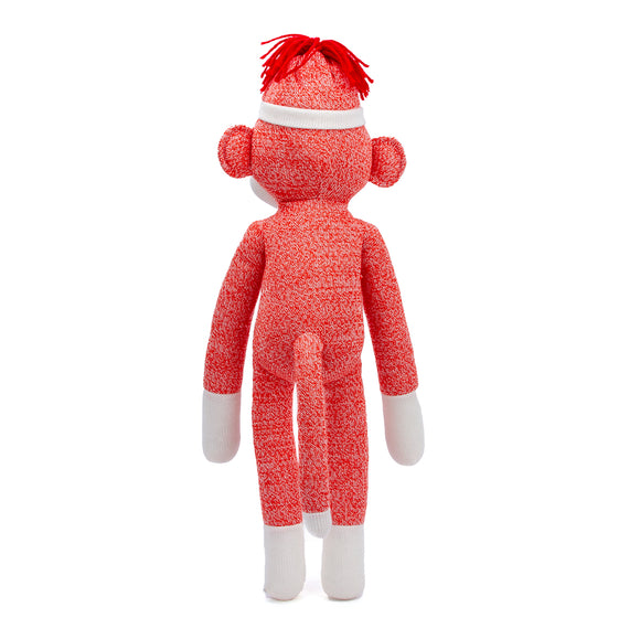 Sock Monkey 20" Orange