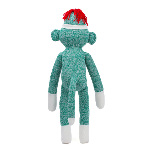 Sock Monkey 20" Green