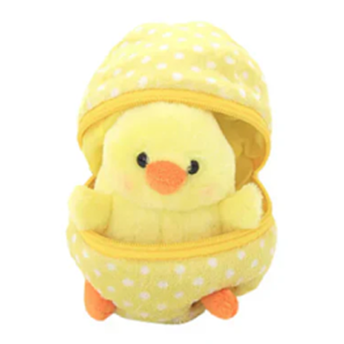 Easter Chick Zip Up Egg 6"