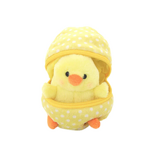 Easter stuffed animals zip up egg