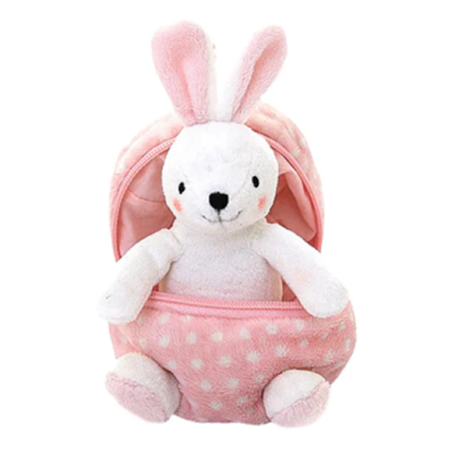 Easter Bunny Zip Up Egg 6"