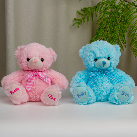 Baby Boy & Bab Girl Bear 9''