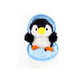 Zip Up Snowball Penguin Plush Toy, Featuring a Soft, Plush Design That Zips Into a Snowball by Plushland.