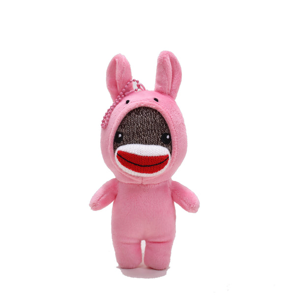 6" Standing Sockiez Bunny Featuring Soft and Cute Designs by Plushland.