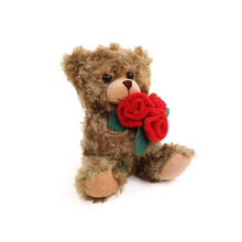 Mocha Rose Bear 6''