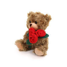 Mocha Rose Bear 6''