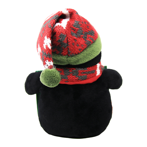 Glittering Holiday Gift card Holder 9" Plush