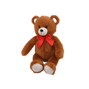 White & Brown Fluffy Teddy 15"-4