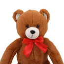 White & Brown Fluffy Teddy 15"-3