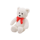 White & Brown Fluffy Teddy 15"-7