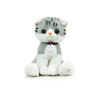 Mitty Tabby Kitty with Collar 8"