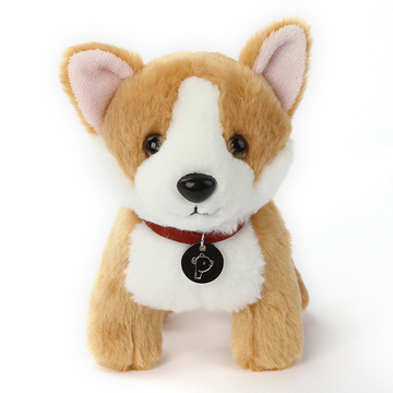 Butterscotch the Corgi with Collar 8"