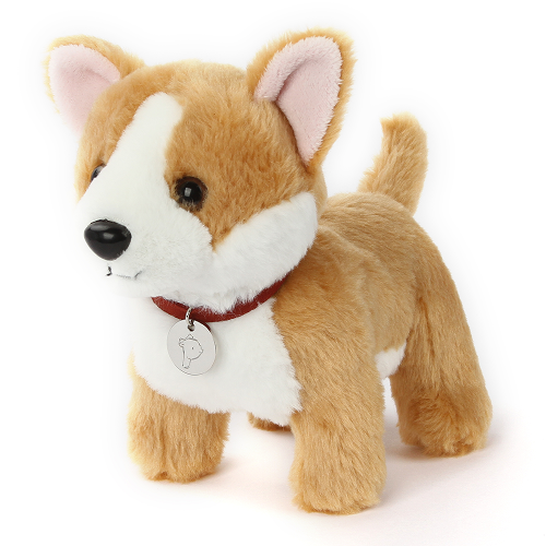 Butterscotch the Corgi with Collar 8"