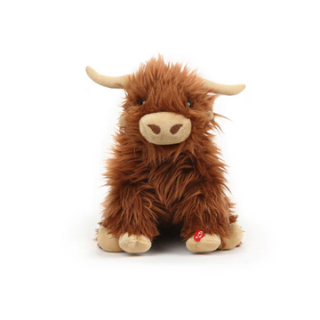 Highland Cow with Moo Sound 10"