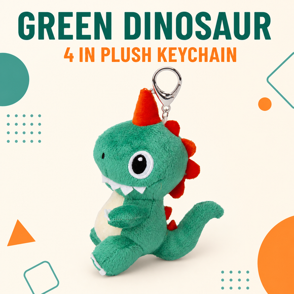Dinosaur Keychain 4" - additional plush keychain photo 6