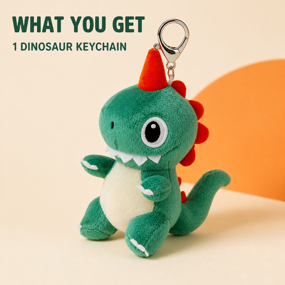 Dinosaur Keychain 4" - additional plush keychain photo 11