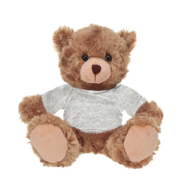 Beige Teddy Bear with Tee 6"