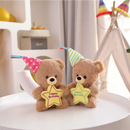 Birthday Star Bear with Hat 8"-11