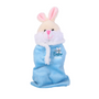 12" Easter Bunny Stuffed Animal Sleep Bag Easter Boy Girl Soft Lovely Realistic Sitting Plush Toys