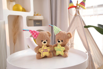 Birthday Star Bear with Hat 8