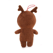 Christmas Ornament Sock Monkey Reindeer 4''