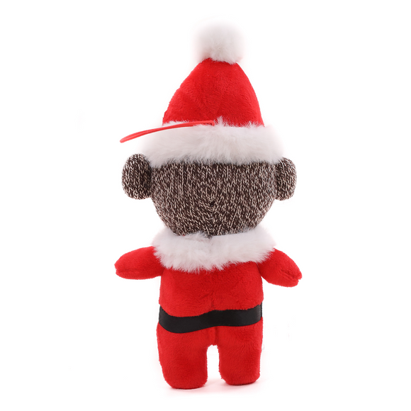 Christmas Santa Sock Monkey 4"