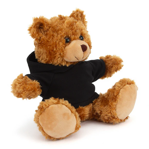 Customized Mocha Bear with Hoodie 11"