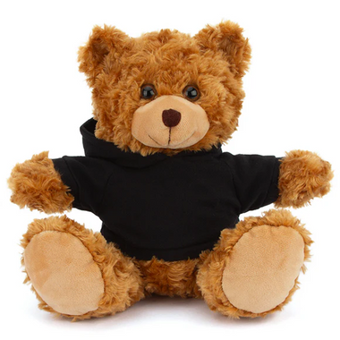 Customized Mocha Bear with Hoodie 11"