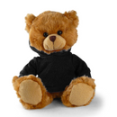 Customized Mocha Bear with Hoodie, Sitting, 11"-1