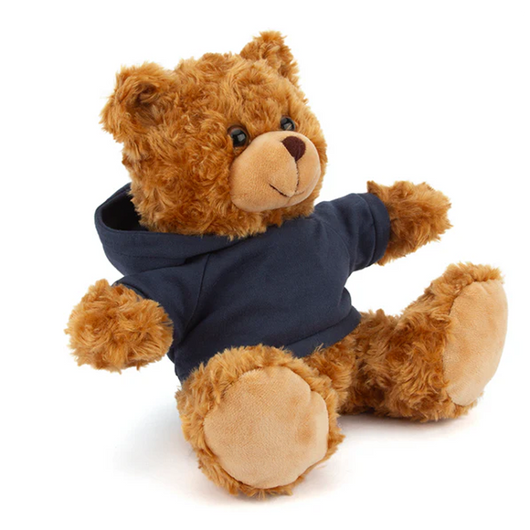 Customized Mocha Bear with Hoodie 11"