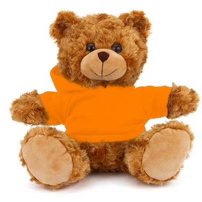 Mocha Bear in Custom Hoodie 11"