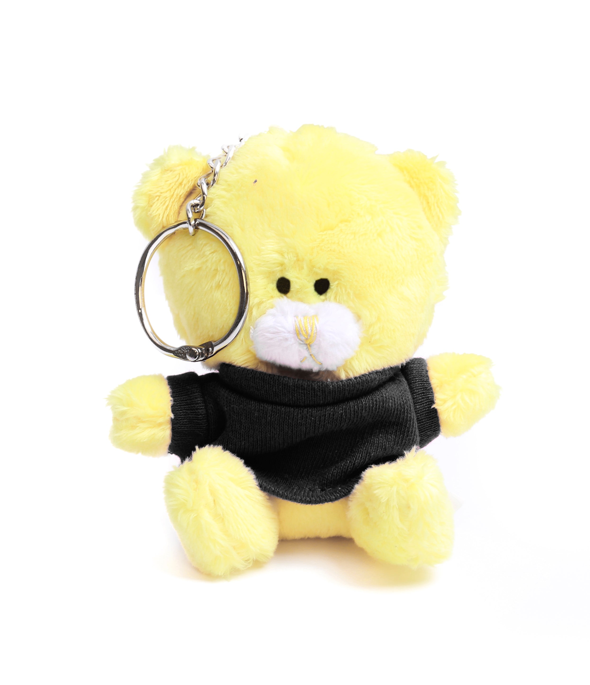 Qbeba Yellow Keychain with Tee 4"