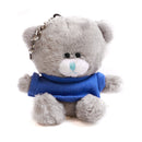 Qbeba Bear Keychain Gray with Tee 4"-7