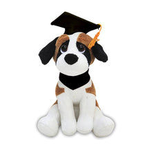 8'' Customizable Graduation Cuddly Dog Toys