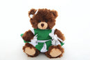 Chocolate Bear with Cheer outfit 6"-2