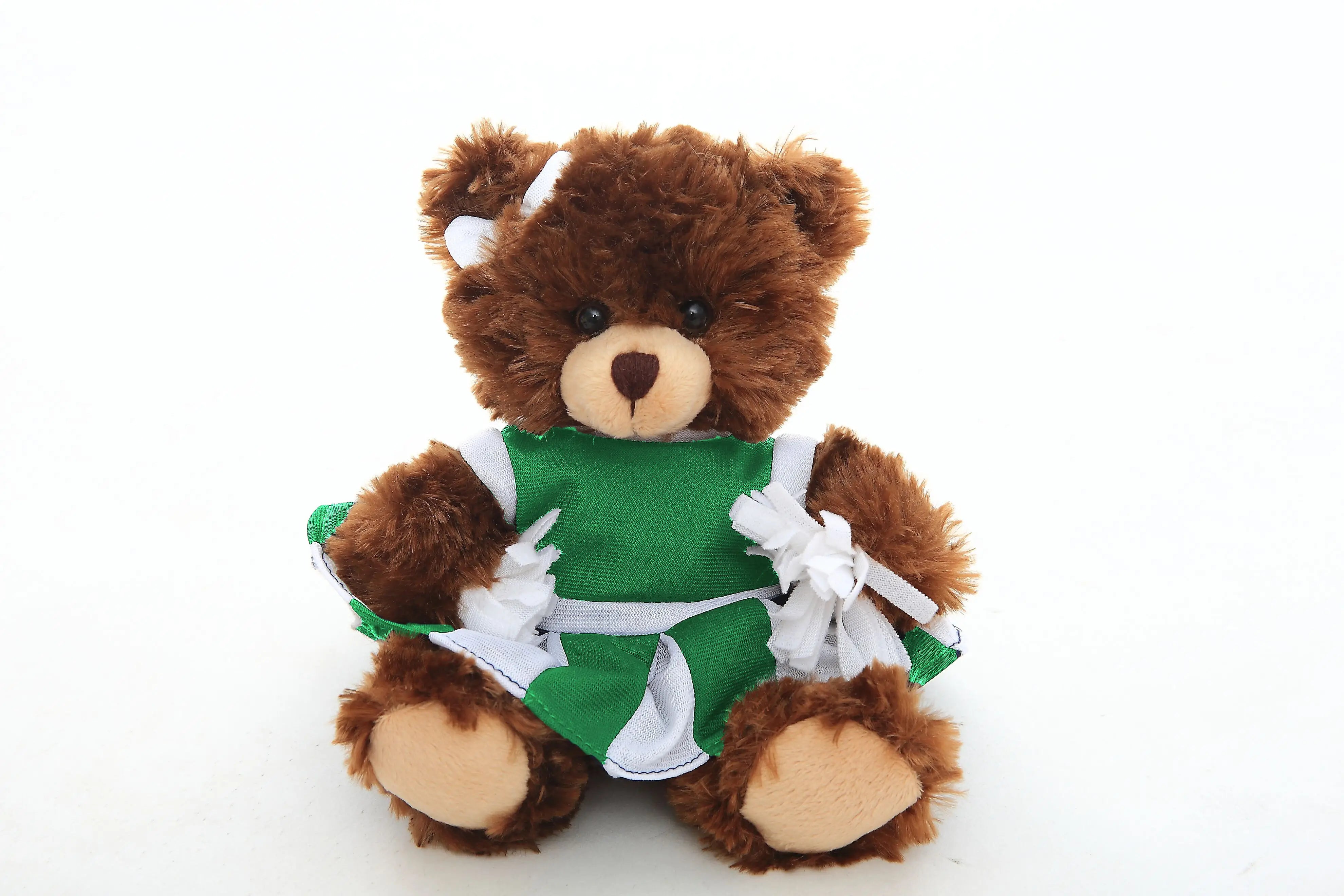 Chocolate Bear with Cheer outfit 6" - 0