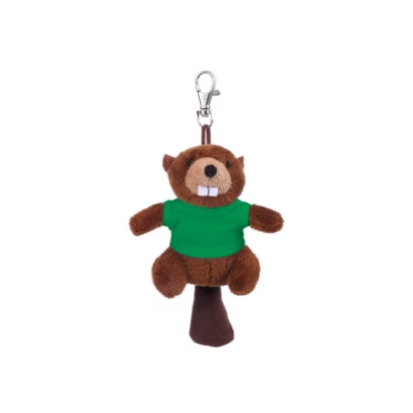 Beaver Keychain with Team Jersey 4"