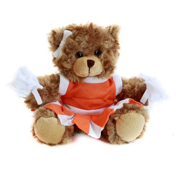 Cheerleader Bear in Custom Outfit 6"