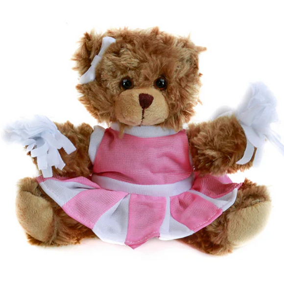 Cheerleader Bear in Custom Outfit 6"