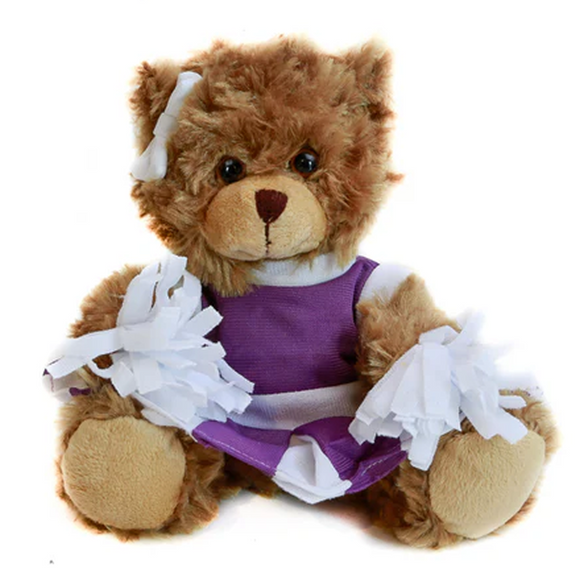 Cheerleader Bear in Custom Outfit 6"