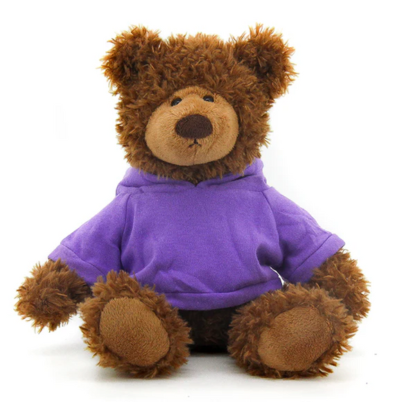 Frankie Bear with Hoodie 10"