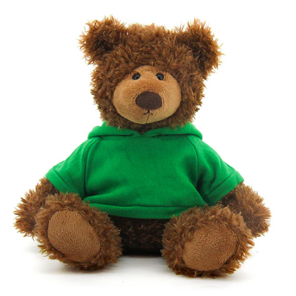 Frankie Bear with Hoodie 10"