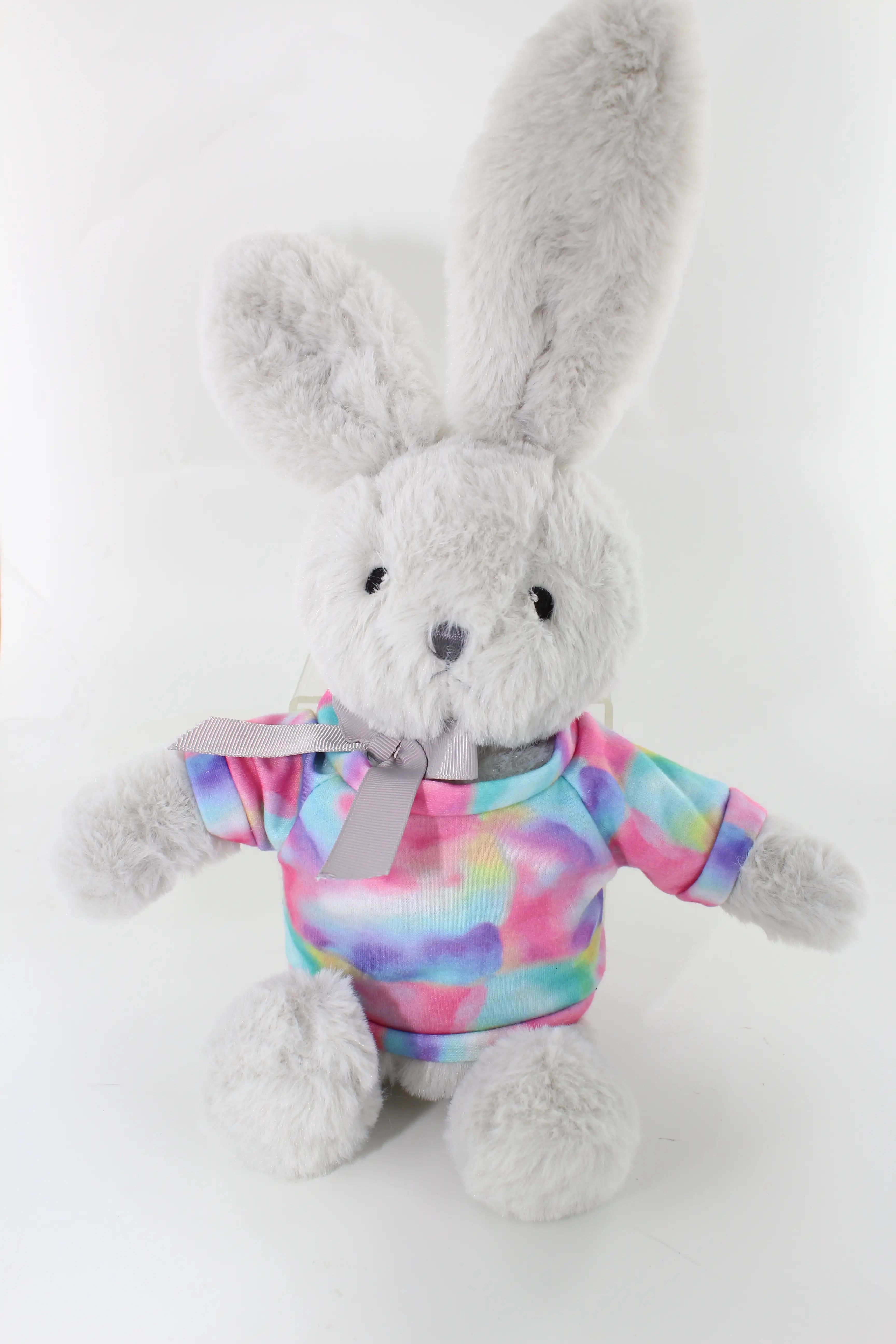 Gray Bunny with Shirt 9"